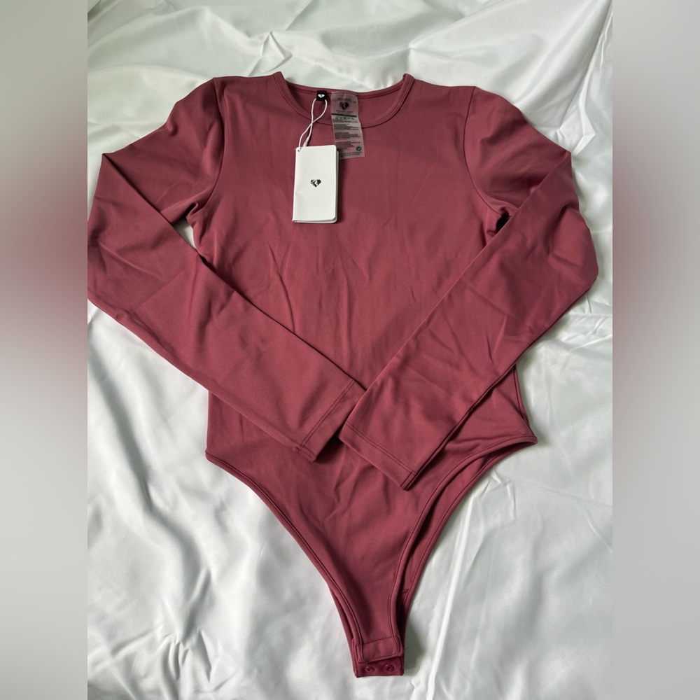 Woman’s Best Long Sleeve Bodysuit in Canyon Rose